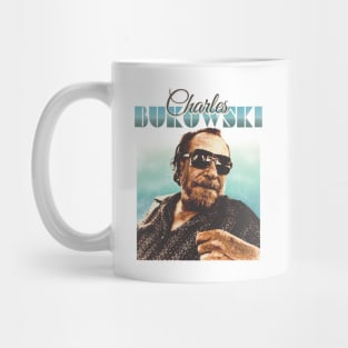 Charles Bukowski // Retro Style Design Mug